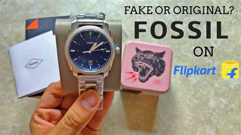 how to recognize fake fossil watch|are fossil watches genuine.